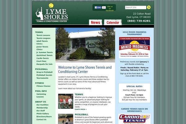 lymeshorestennis.com site used Lymeshores