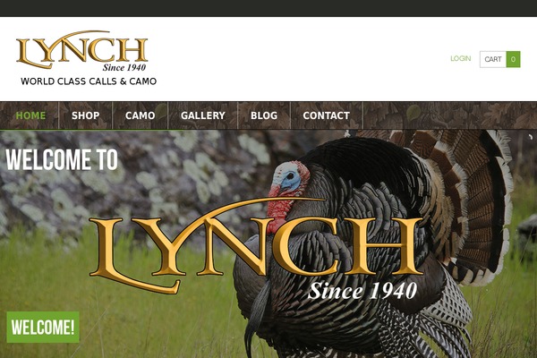 lynchtraditions.com site used Crux