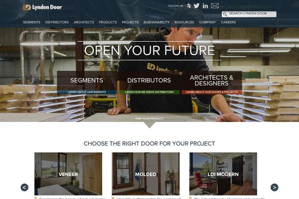 lyndendoor.com site used Lyndendoor