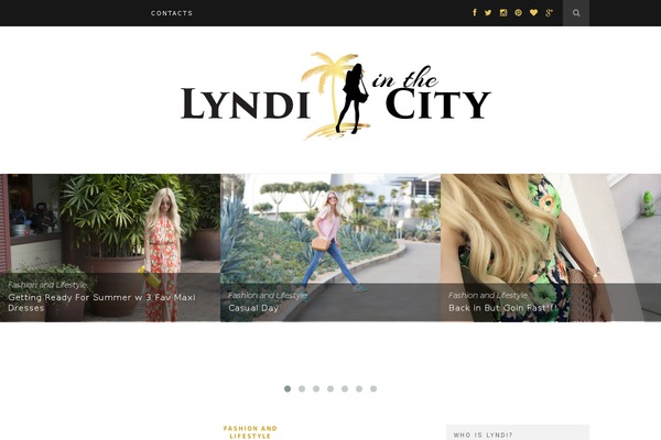 lyndiinthecity.com site used Grow-enews