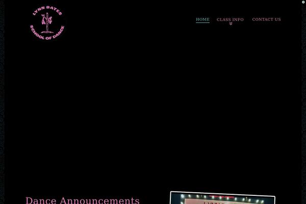lynnbatesdance.com site used X Child