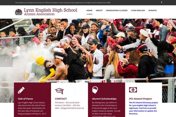 lynnenglishalumni.org site used Masterstudy