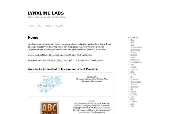 lynxline.com site used Buddymatic