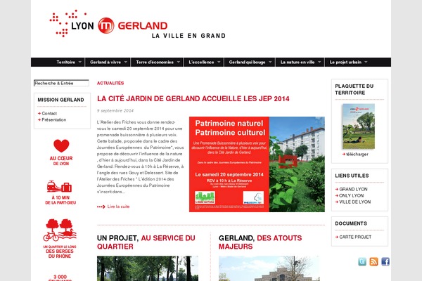 lyon-gerland.com site used Magazine-basic-gerland