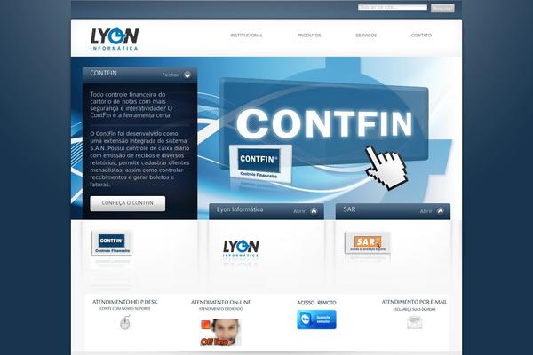 lyon.com.br site used Theme-li