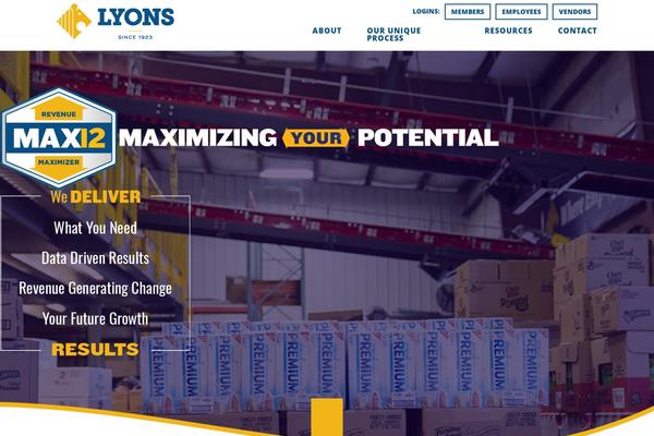 lyons-aav.com site used Lyons