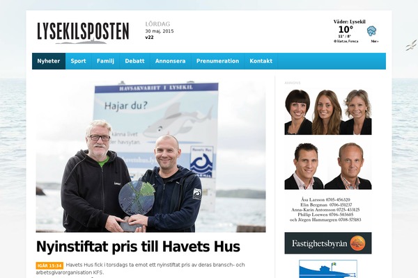 lysekilsposten.se site used Lysekilsposten