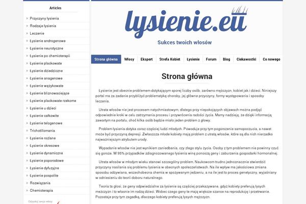 lysienie.eu site used Rokoko