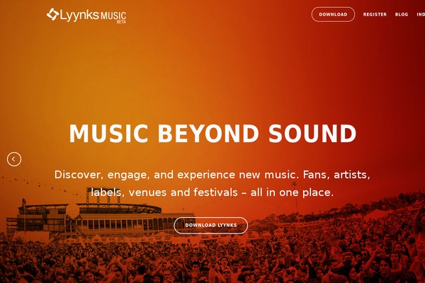 lyynksmusic.com site used Lyynks