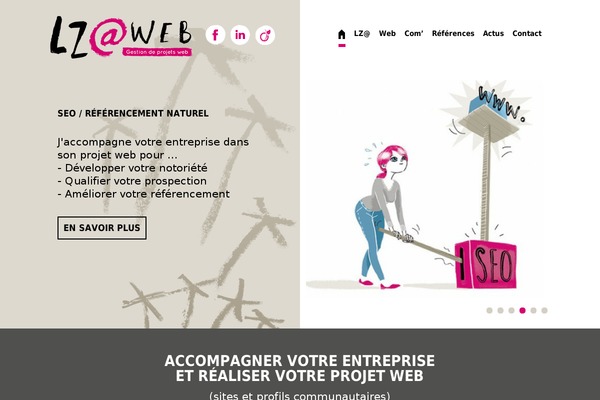 lzaweb.com site used Lzaweb