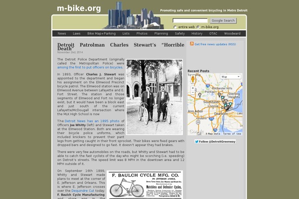 m-bike.org site used Mbike