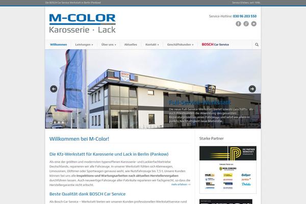 m-color.de site used Modernize v3.16