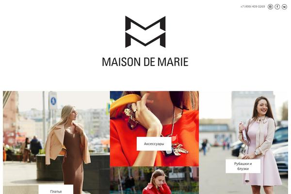 Mdm theme site design template sample