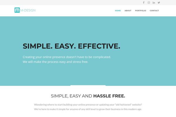 Unicon theme site design template sample