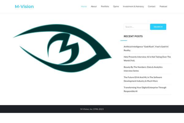m-vision.com site used Online-business