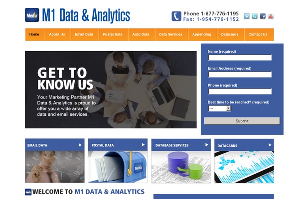 m1-data.com site used M1data