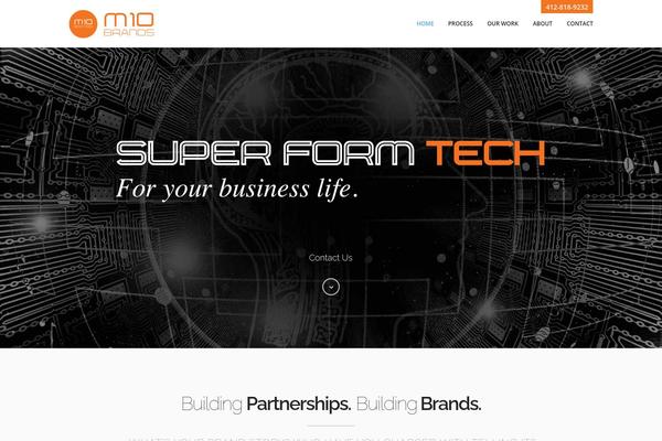 Xone theme site design template sample