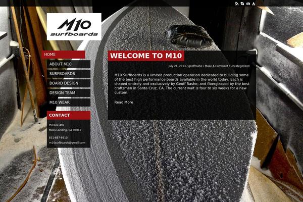 m10surfboards.com site used Foxy-v1-5-4