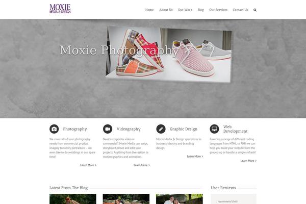 Avada theme site design template sample