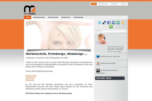 m2medien.com site used Svetlina