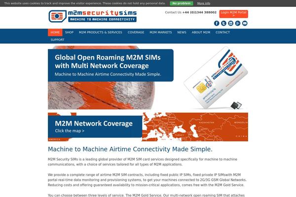 m2msecuritysims.com site used Headway
