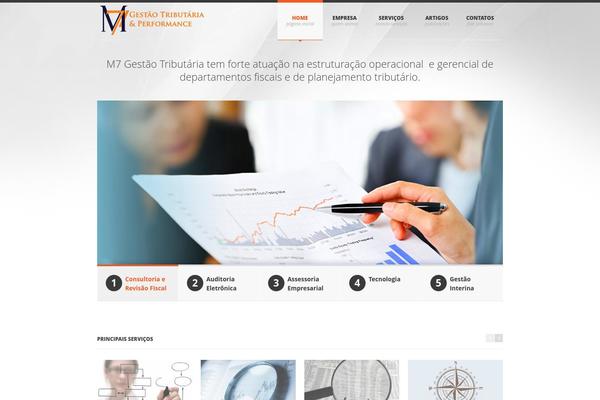 m7gestaotributaria.com site used M7gestao