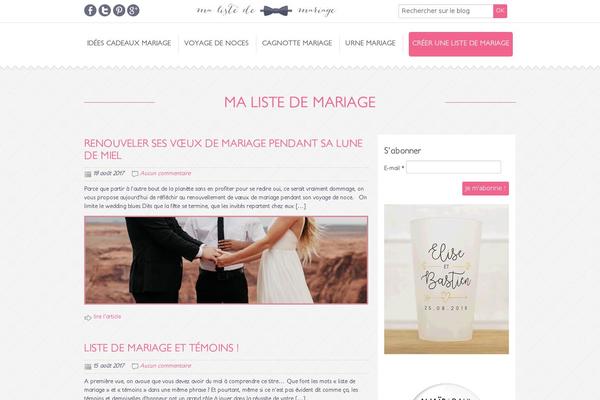 ma-liste-de-mariage.com site used Pmea