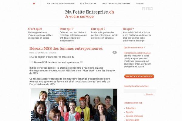 ma-petite-entreprise.ch site used Theme1700