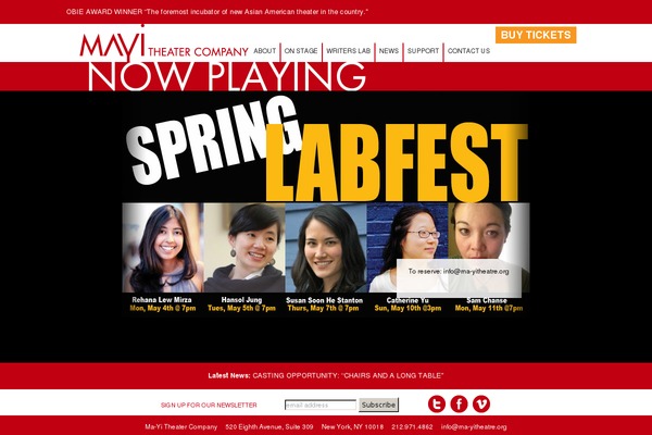 ma-yitheatre.org site used Mayi