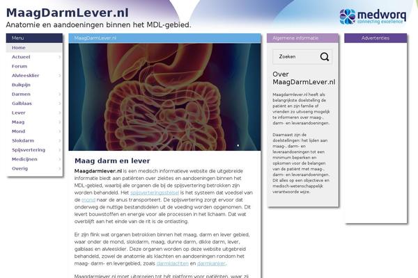 maagdarmlever.nl site used Medworq1.4