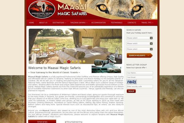 maasai-magic.com site used Maasai-magic