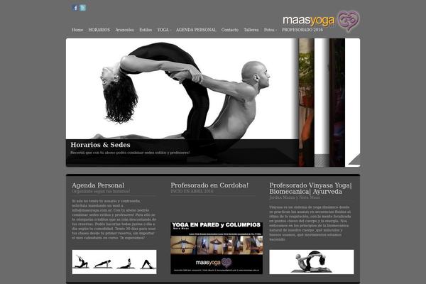 maasyoga.com.ar site used Maasyoga2013