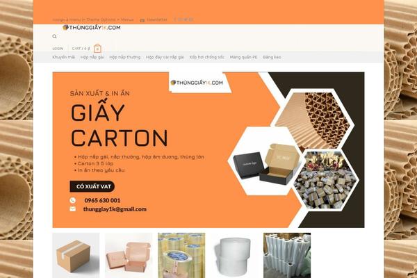 Flatsome theme site design template sample