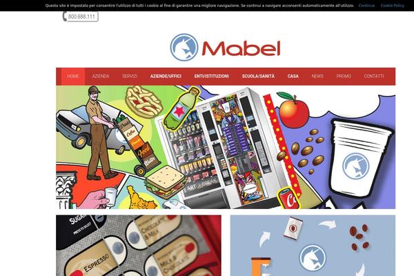 mabelweb.it site used Mabel