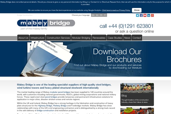 mabeybridge.com site used Mabeybridge