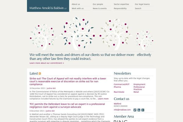 Site using Events Manager plugin
