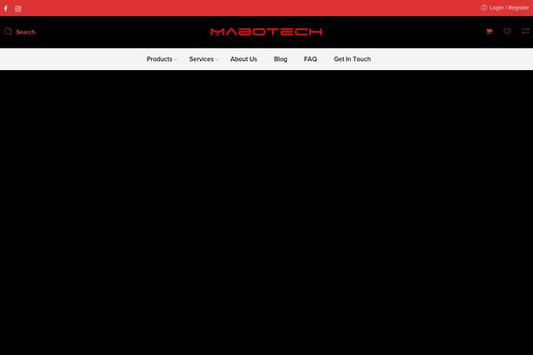 mabotech.net site used Flozen-theme