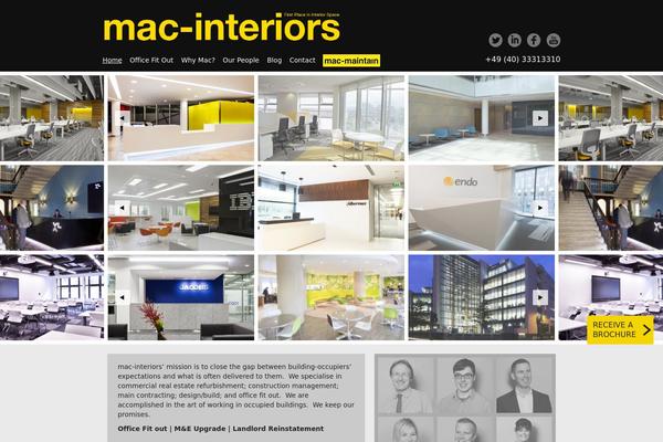 mac-interiors.com site used Mac-template