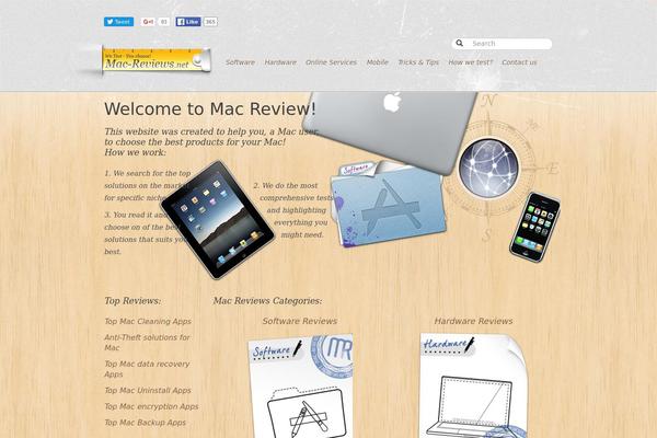 mac-reviews.net site used Macreviews