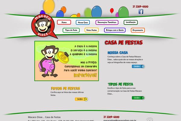 macacodisse.com.br site used Macacodisse