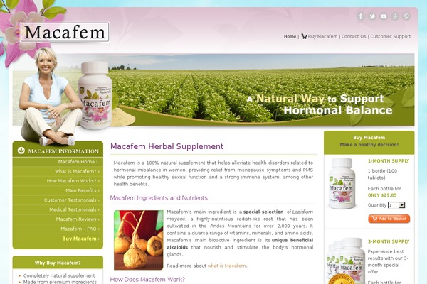 macafem.com site used Macafem2022