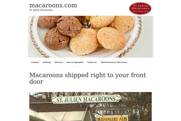 macaroons.com site used Generic Framework