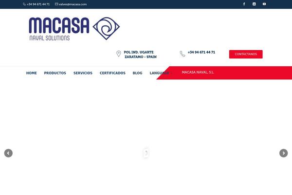 macasa.com site used Factorypro