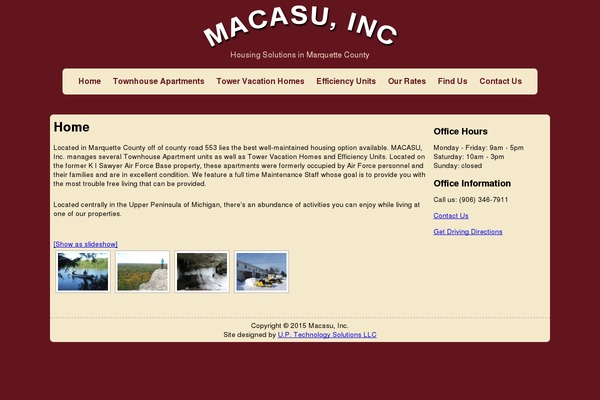 macasu.com site used Macasu