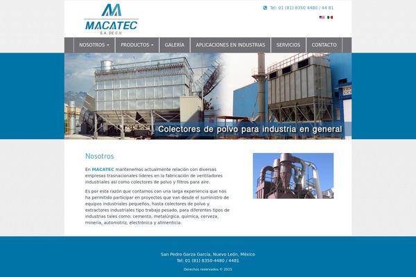 macatec.com.mx site used Tanzanite