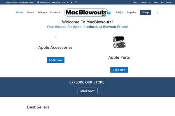 macblowouts.com site used Macblowouts-child