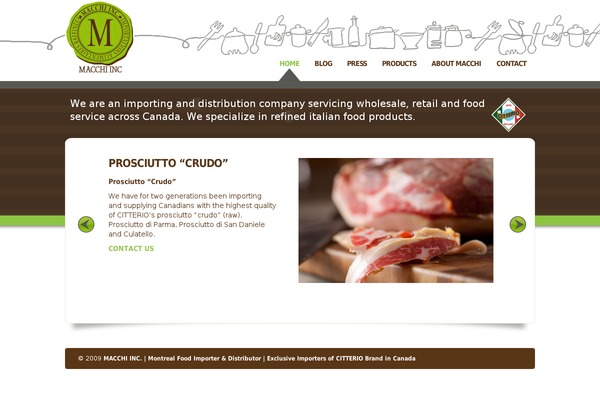 macchiinc.com site used Macchiinc