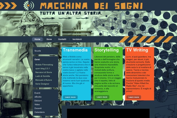 macchinadeisogni.org site used 140_wordpress-3.1
