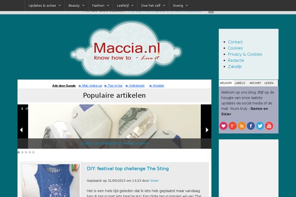 maccia.nl site used Clear_foundation