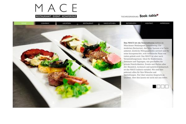 mace-restaurant.de site used Mace-restaurant